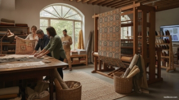 Home Textiles Trends: Luxury & Handmade Designs