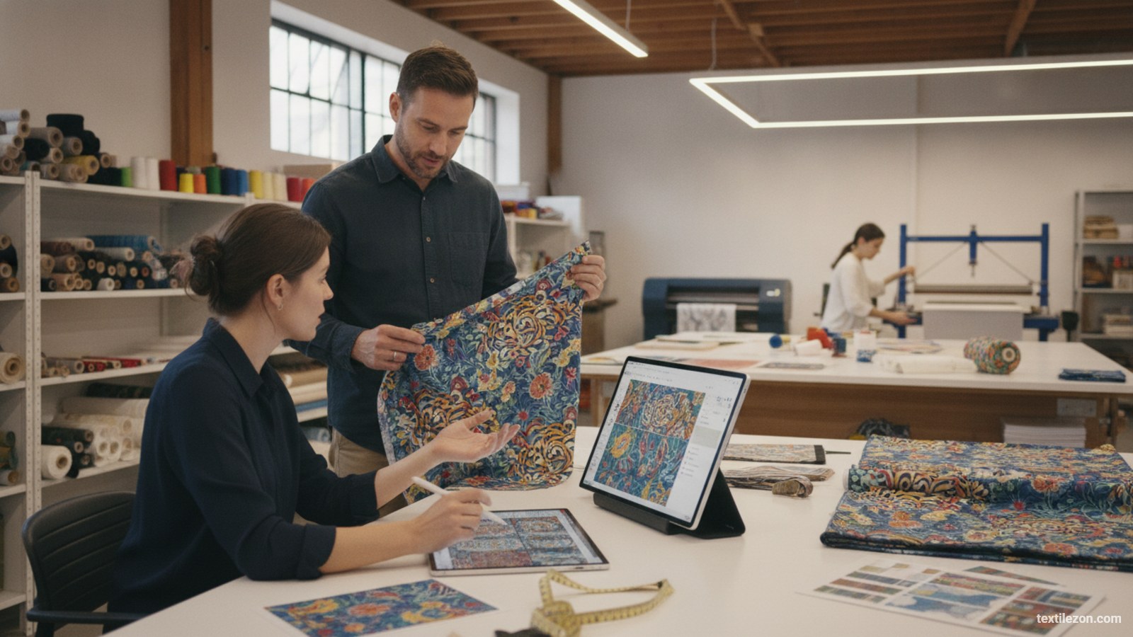 Generative AI for Textile Print Design