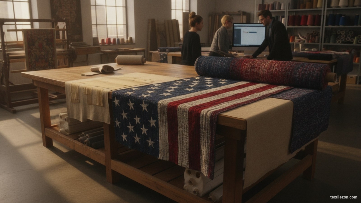 Schumacher Stars and Stripes Luxury Fabric Launch