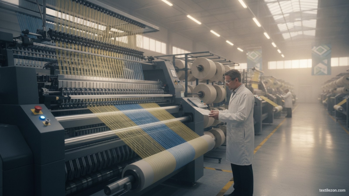 KARL MAYER HKS 2-SE Advances Warp Knitting