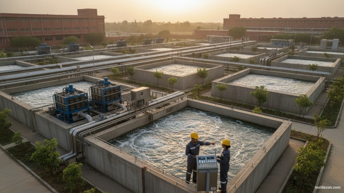 Sanganer Mills Near Full Effluent Treatment Coverage